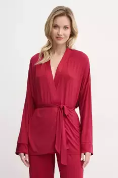 Халат United Colors of Benetton, гранатовый