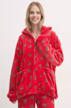 Халат United Colors of Benetton, красный