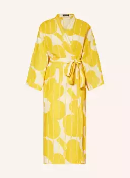 Халат vesi unikko с бельем Marimekko, белый