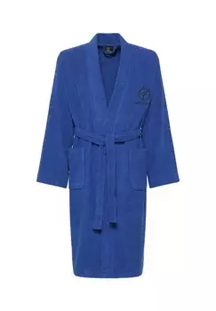 Халат Vito из мягкой хлопковой махры CARLO COLUCCI, синий