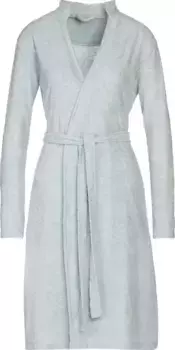 Халат Vossen "Лара" (1 шт.), с цветочным узором высокой/низкой структуры, цвет Cloud