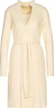 Халат Vossen "Лара" (1 шт.), с цветочным узором высокой/низкой структуры, цвет Chamois