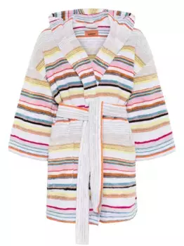 Халат в полоску Missoni Home, белый