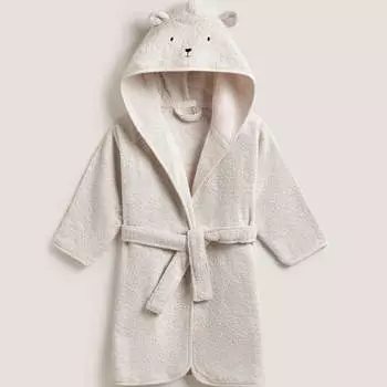 Халат Zara Home Bear, серый