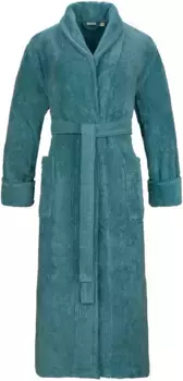 Халат женский Esprit "Lovely", с шалевым воротником, красивой структурой в рубчик, цвет Cosmos
