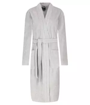Халат женский Joop! махровый с поясом, серый