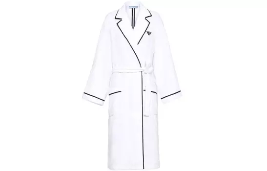 Халат женский Prada, белый
