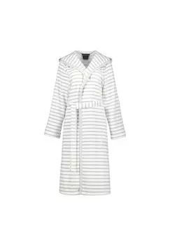 Халат женский с капюшоном Бретон 6596 серебро - 76 Cawo, серый