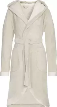 Халат женский Vossen "Руна" (1 шт.), с объемным капюшоном, цвет Stone