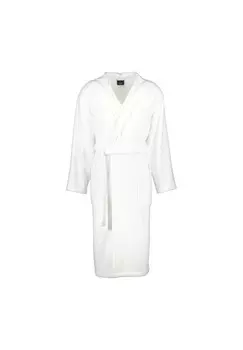Халаты мужские с капюшоном однотонные 829 белые - 67 Cawo, белый
