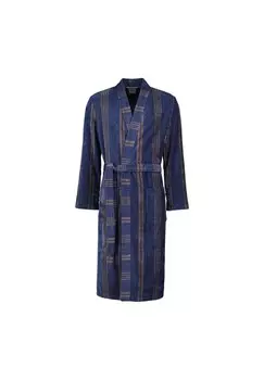 Халаты мужские структура кимоно 2508 синий - 13 Cawo