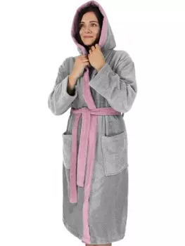Халаты normani, цвет grau/rosa