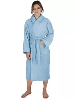 Халаты normani, светло-синий