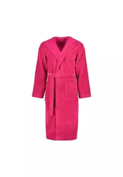 Халаты унисекс с капюшоном Lynn cranberry - 3770 VOSSEN, розовый