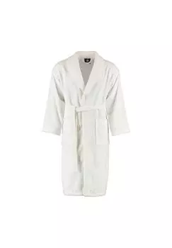 Халаты унисекс с шалевым воротником Sir & Lady белые - 01 RHOMTUFT, белый