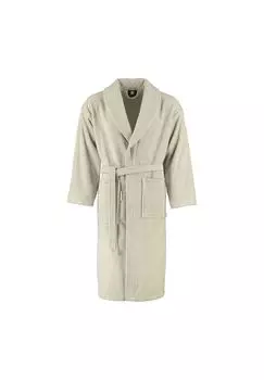 Халаты унисекс с шалевым воротником Sir & Lady Stone - 320 RHOMTUFT, бежевый