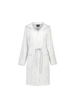 Халаты женские на молнии 6416 бело-серебристый - 76 Cawo, белый