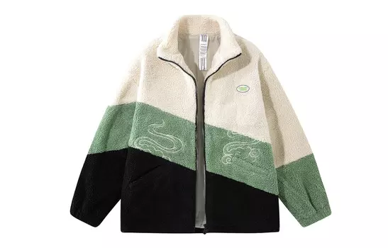 HALEBOSS Бархатная куртка унисекс, Розовый