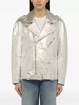 Halfboy байкерская куртка, серебряный