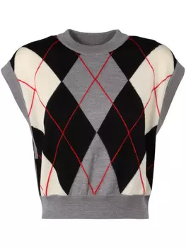 Halfboy шерстяной свитер, серый