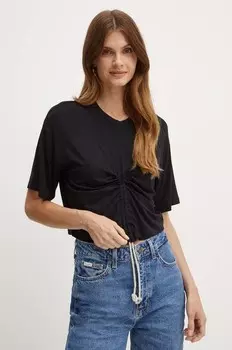 ХАЛФИ футболка Silvian Heach, черный