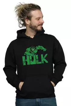 Халк Пиксельная толстовка Marvel, черный