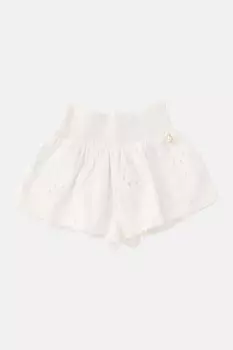 Hallie белые шорты с вышивкой Angel & Rocket, белый