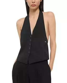 Халтер-топ Helmut Lang, черный