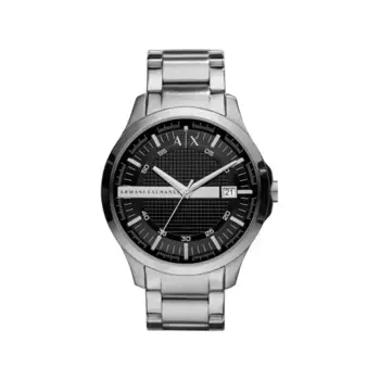 Хэмптонские часы Armani Exchange, серебряный