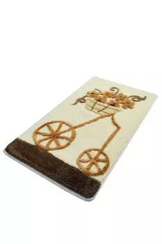 HANAH Home Коврик для ванной, Коврик для ванной, Коврик для ванной, Коврик для ванной, нескользящий, разноцветный, D: 359CHL1112, мультиколор