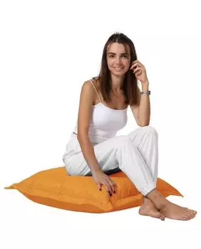 Hanah Home, Подушка- FRN1271, Оранжевый, Подушка, 100% переработанный пенополистирол высокой плотности