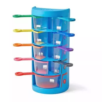 Hand2mind Мерные чашки для фракций Rainbow, набор из 9 шт. hand2mind