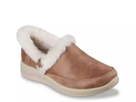Hands Free Slip-Ins Cozy Escape Слипоны Skechers, Cognac
