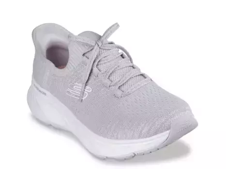 Hands Free Slip-Ins: Edgeright Slip-On Кроссовки - женские Skechers, Grey