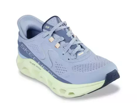 Hands Free Slip-ins: Glide-Step Altus Кроссовки - женские Skechers, Light Blue