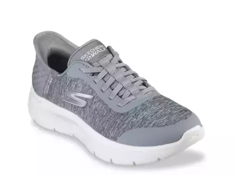 Hands Free Slip-ins Go Walk Flex Dacey Слипоны Sneaker - женские Skechers, Grey/White