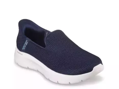 Hands Free Slip-Ins: Go Walk Flex Relish Slip-On - женские Skechers, Navy