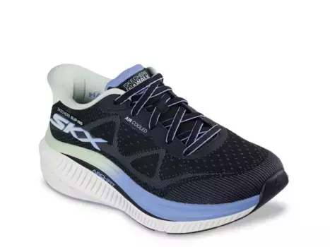 Hands Free Slip-ins: GO WALK Max Cushioning Arch Fit Areena Слипоны Sneaker - женские Skechers, Black/Periwinkle
