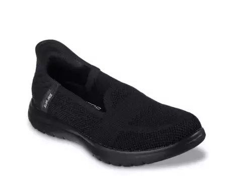 Hands Free Slip-Ins: On the Go Flex Serene Слипоны Skechers, Black