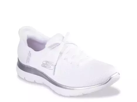 Hands Free Slip-Ins Summits Night Chic Кроссовки Skechers, White