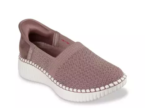 Hands Free Slip-ins: Wilshire Blvd Слипоны - женские Skechers, Tan