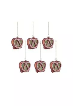 HANG ON 6x подвесной крендель Ш 7,5 x В 7 см Butlers, gold