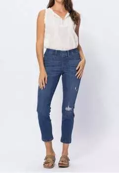 Hanging With The Boys Джинсовые джеггинсы синего цвета Judy Blue