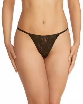 Hanky Panky Signature кружевные стринги Hanky Panky, черный
