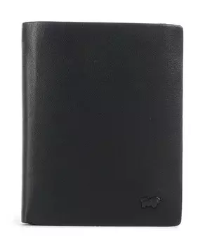 Hannes rfid кошелек из кожи ягненка Braun Bffel, черный