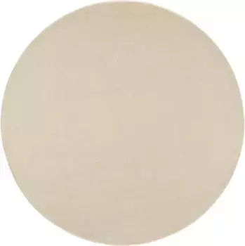 HANSE Домашний Ковер "Шаши", круглый, короткий ворс, однотонный, ковер, мягкий, столовая, детская, прихожая HANSE Home 200 см, цвет natur