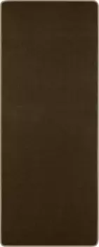 HANSE Домашняя дорожка "Шаши", прямоугольная, короткий ворс, однотонный, ковер, мягкий, столовая, детская, прихожая HANSE Home 80х300 см, коричневый