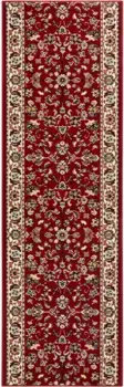 HANSE Home дорожка "Vintage", прямоугольная, ковровая дорожка, короткий ворс, ковер, винтаж, ретро, прихожая, спальня 80х250 см, красный