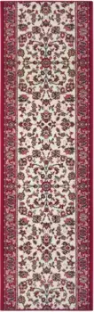 HANSE Home дорожка "Vintage", прямоугольная, ковровая дорожка, короткий ворс, ковер, винтаж, ретро, прихожая, спальня 80х200 см, красный/кремовый