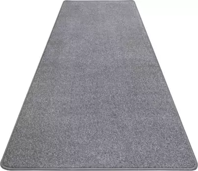 Hanse Home Эксклюзивная дорожка "Liberty", прямоугольная, однотонная, износостойкая, ярких цветов, окантовка, крапчатая Hanse Home Exclusiv 80х300 см, серый